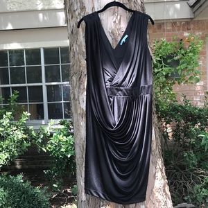 DRAPED LITTLE BLACK DRESS 👗♠️